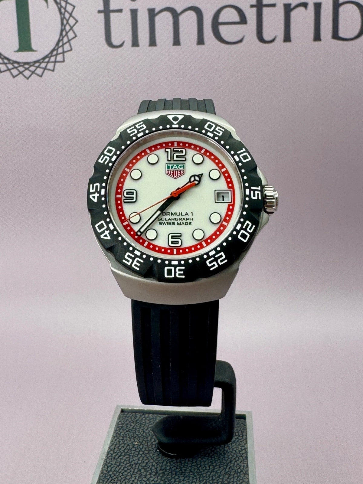 2025 *UNWORN* Tag Heuer Solargraph Formula 1 - 38MM - WBY111A.FT8106 - Full Set