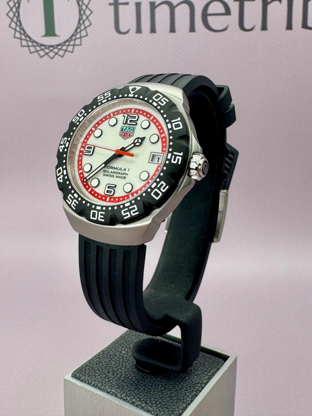 2025 *UNWORN* Tag Heuer Solargraph Formula 1 - 38MM - WBY111A.FT8106 - Full Set