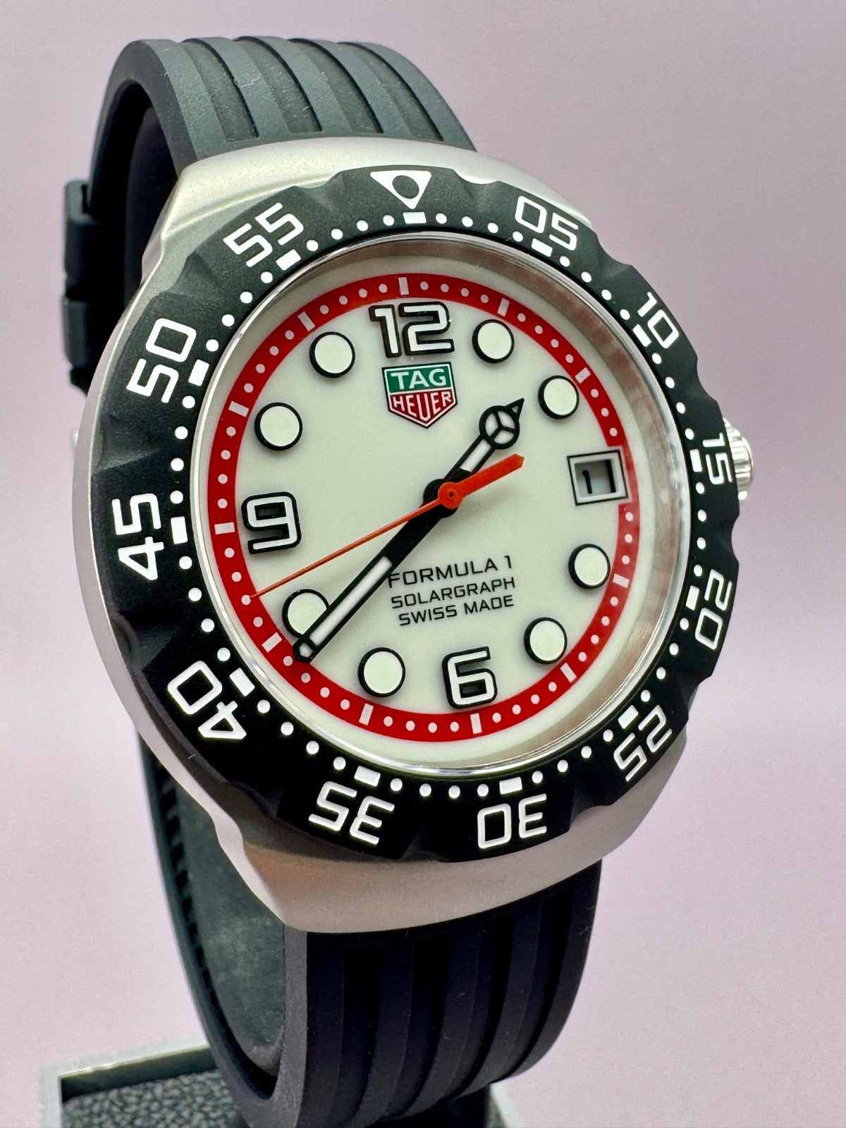 2025 *UNWORN* Tag Heuer Solargraph Formula 1 - 38MM - WBY111A.FT8106 - Full Set